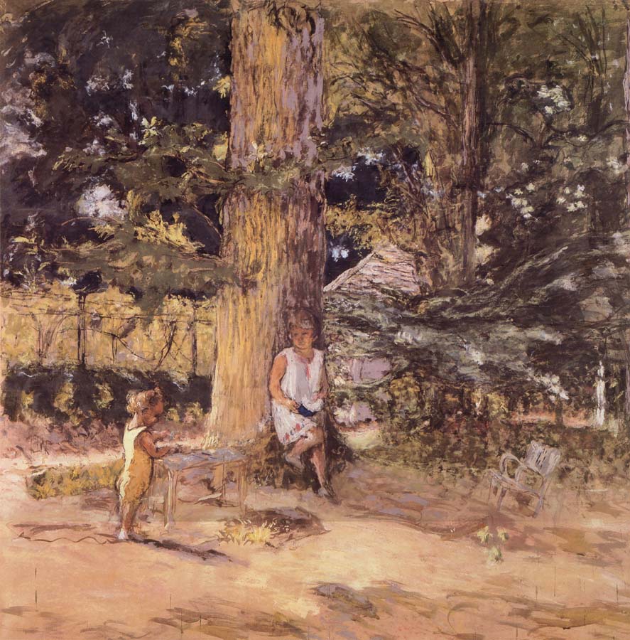 Les Enfants au jardin